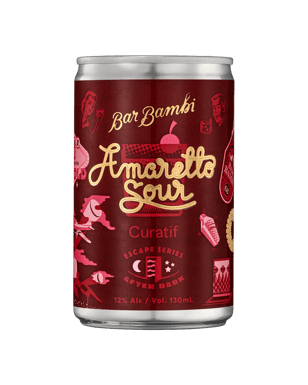 Curatif Amaretto Sour Can 130ml  Can