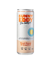 Sunny Eddy Blood Orange & Grapefruit Gin Seltzer Can 330ml  Can