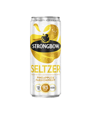 Strongbow Pineapple & Passionfruit Seltzer Can 330ml  Can