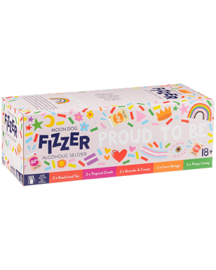 Moon Dog Fizzer Seltzer Pride 10 Pack Cans 330ml  Can
