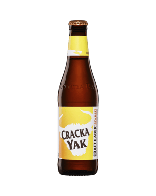 Yak Brewing Cracka Yak Lager Bottles 345ml  Can