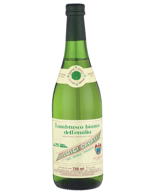 Luigi Cavalli White Lambrusco  Bottle