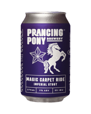 Prancing Pony Brewery Magic Carpet Ride Imperial Stout Cans 375ml  Can