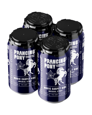 Prancing Pony Brewery Magic Carpet Ride Imperial Stout Cans 375ml  Can