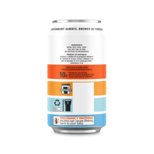 Blackman's Brewery Local Pcific Ale Can 375ml  Can