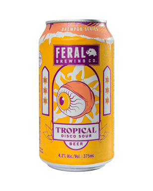 Feral Tropical Disco Sour 375ml  Can