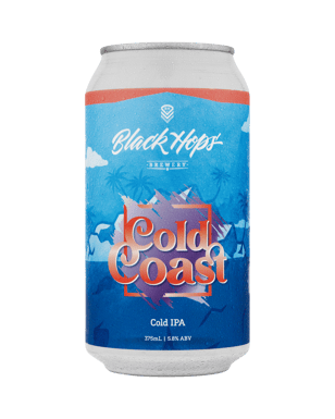 Black Hops Brewery Cold Coast Cold Ipa Cans 375ml  Can