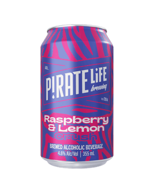 Pirate Life Brewing Raspberry And Lemon Crush Cans 355ml  Can