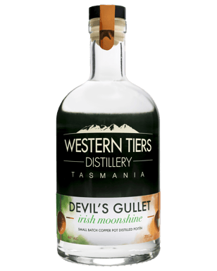 Western Tiers Distillery Devil's Gullet Irish Moonshine 700ml  Bottle