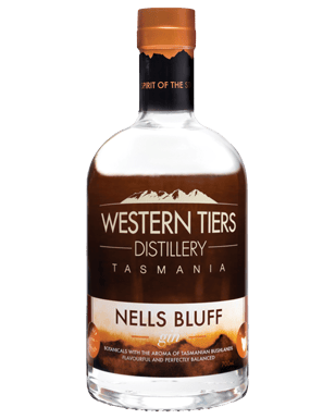 Western Tiers Distillery Nells Bluff Gin  Bottle