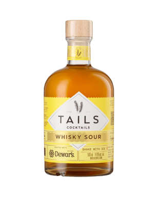 Tails Cocktails Dewar's Whisky Sour 500ml  Bottle