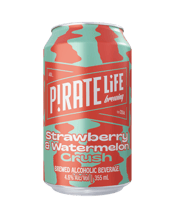 Pirate Life Strawberry And Watermelon Crush 355ml Cans  Can