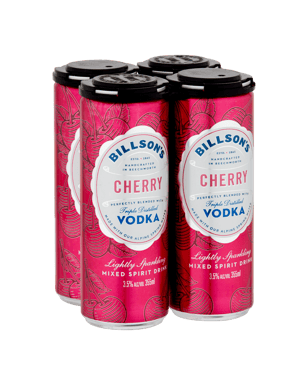Billson's Vodka & Cherry 355ml  Can