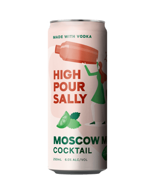 High Pour Sally Moscow Mule Can 250ml  Can