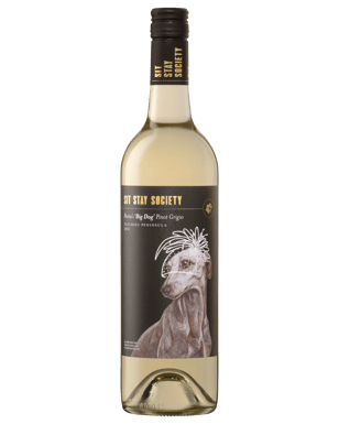Sit Stay Society Portia's 'big Dog' Pinot Grigio  Bottle