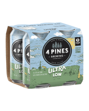 4 Pines Ultra Low Cans 375ml  Can