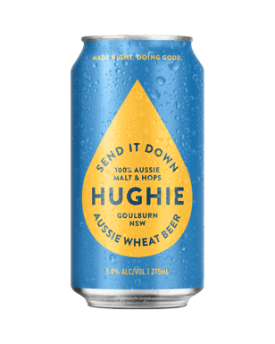 Hughie Wheat Beer Cans 375ml  Can