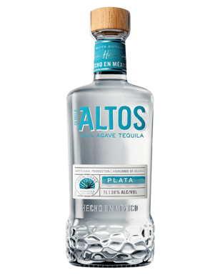 Altos Plata Tequila 1l  Bottle