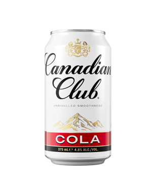 Canadian Club Whisky & Cola 4.8% Cans 375ml  Can