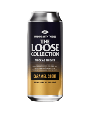 Running With Thieves Caramel Stout Cans 500ml  Can