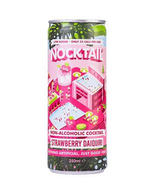 Non Alcoholic Strawberry Daquiri Cans 250