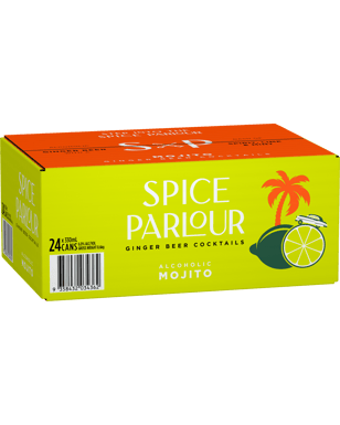 Spice Parlour Ginger Beer Mojito 330ml  Can