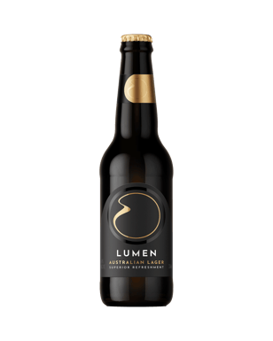Lumen Australian Lager Bottles 330ml  Bottle