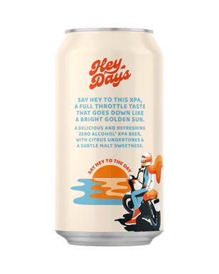 Hey Days Zero Alcohol Xpa Cans 375ml  Can