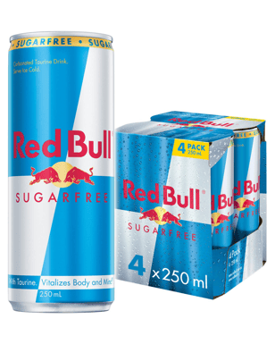 Red Bull Sugar Free Energy Drink Cans 250ml  Can