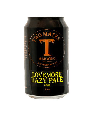 Two Mates Brewing Lovemore Hazy Pale Cans 375ml  Can