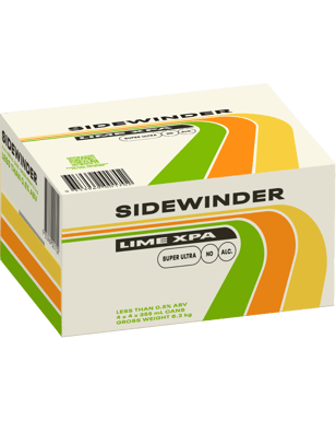 Sidewinder Lime Xpa Can 355ml  Can