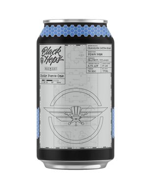 Black Hops Brewery Chair Force One Chocolate Coffee Stout Cans 375ml  Can