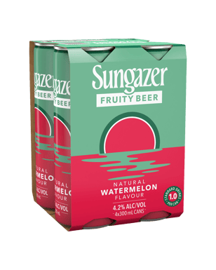 Sungazer Fruity Beer Watermelon Can 300ml  Can