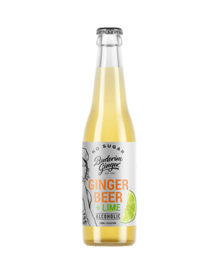 Buderim Ginger Beer & Lime Bottles 330ml  Bottle