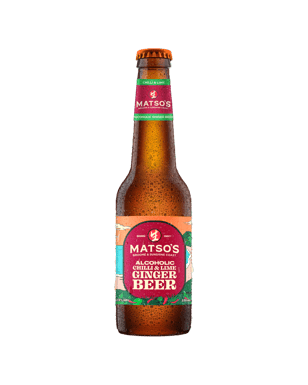 Matso's Ginger Beer Chilli & Lime Bottles 330ml  Bottle