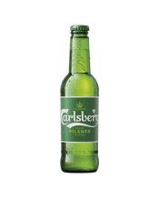 Carlsberg Green Lager Bottles 330ml  Bottle