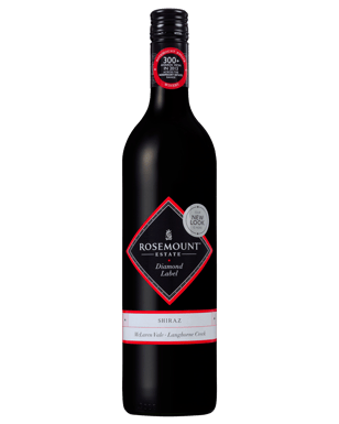 Rosemount Diamond Label Shiraz  Bottle