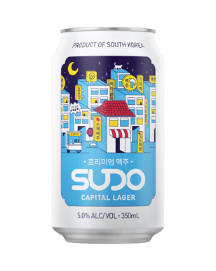 Sudo Lager Can 350ml  Can