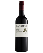 Oakridge Vineyard Series Hyde Park Cabernet Sauvignon  Bottle