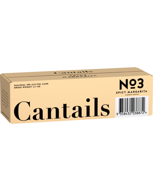 Cantails Spicy Marg Can  150ml  Can