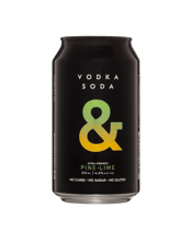 Ampersand Vodka & Pine Lime Can 355ml  Can