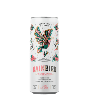 Rainbird Watermelon Seltzer 6% Cans 330ml  Can