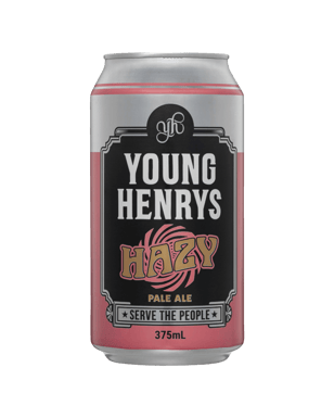 Young Henrys Hazy Pale Ale 375ml  Can