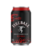 Fireball Cinnamon Whisky & Cola Cans 355ml  Can