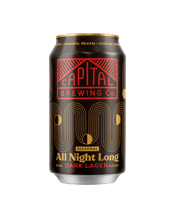 Capital Brewing Co. All Night Dark Lager Can 375ml  Can
