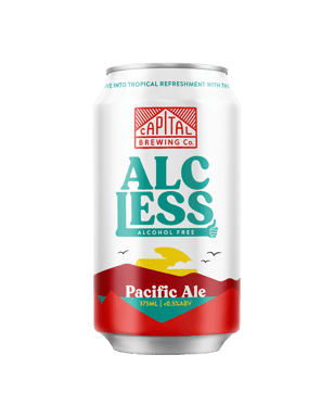 Capital Brewing Co. Alc-less Pacific Ale Cans 375ml  Can