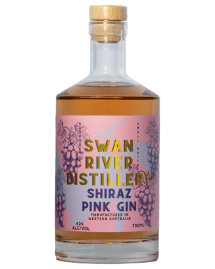 Swan River Distillery Shiraz Pink Gin 700ml  Bottle