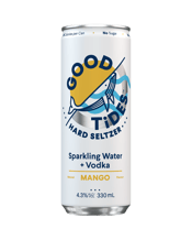 Good Tides Hard Seltzer Mango 4.3% 330ml  Can