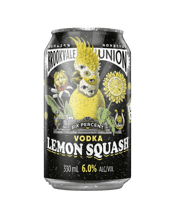 Brookvale Union Vodka Lemon Squash Cans 330ml  Can