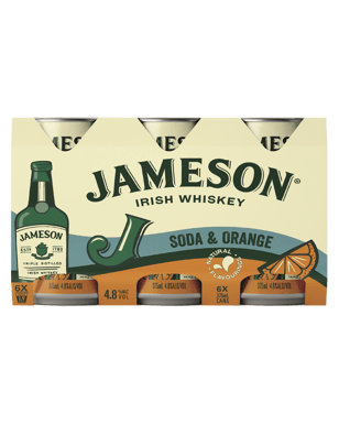 Jameson Soda Orange Can 375ml  Can